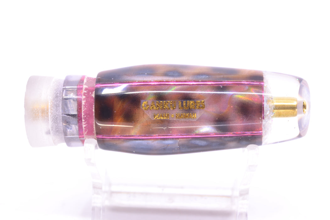 Ganku Lures "Tiger Cowrie" No Eyes Square Longneck Cut Face 7" 4.5oz GZE