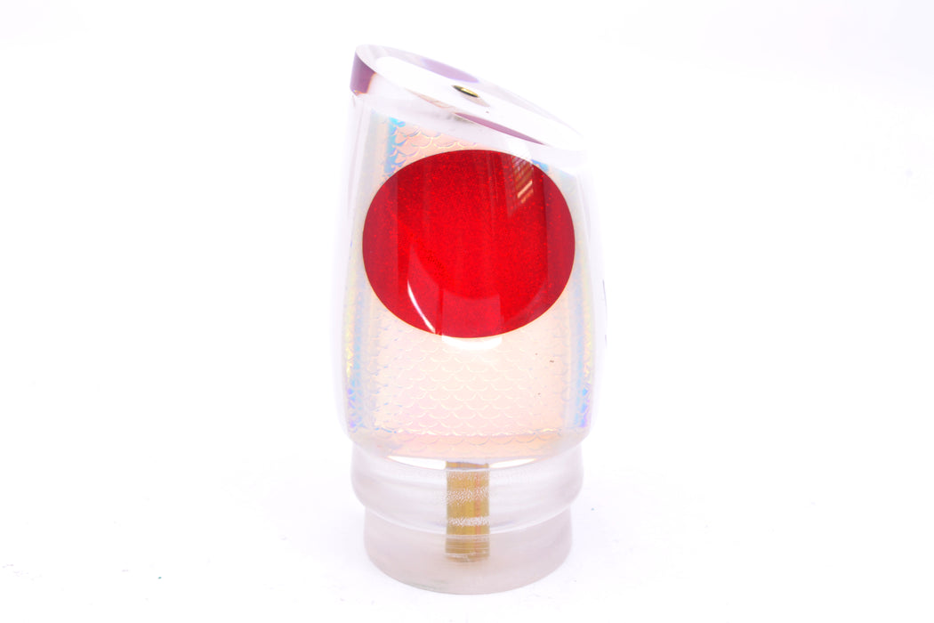 Koya Lures White Rainbow Scale Red Eyes Large 861 14" 6.7oz