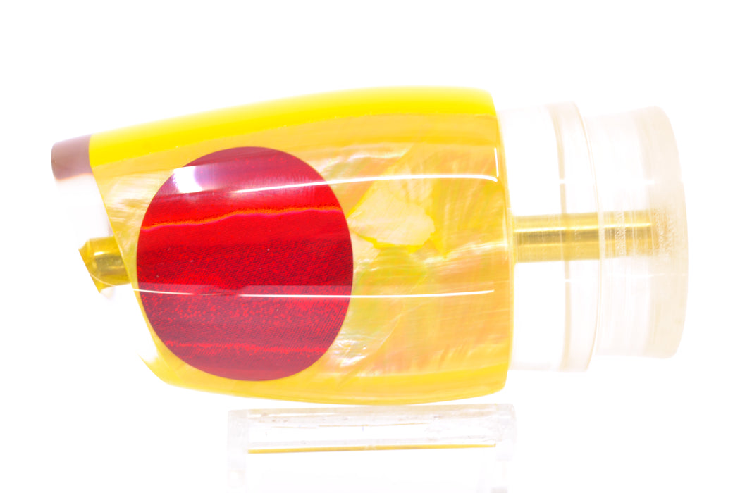 Koya Lures Yellow MOP Red Eyes Large 861 14" 6.7oz