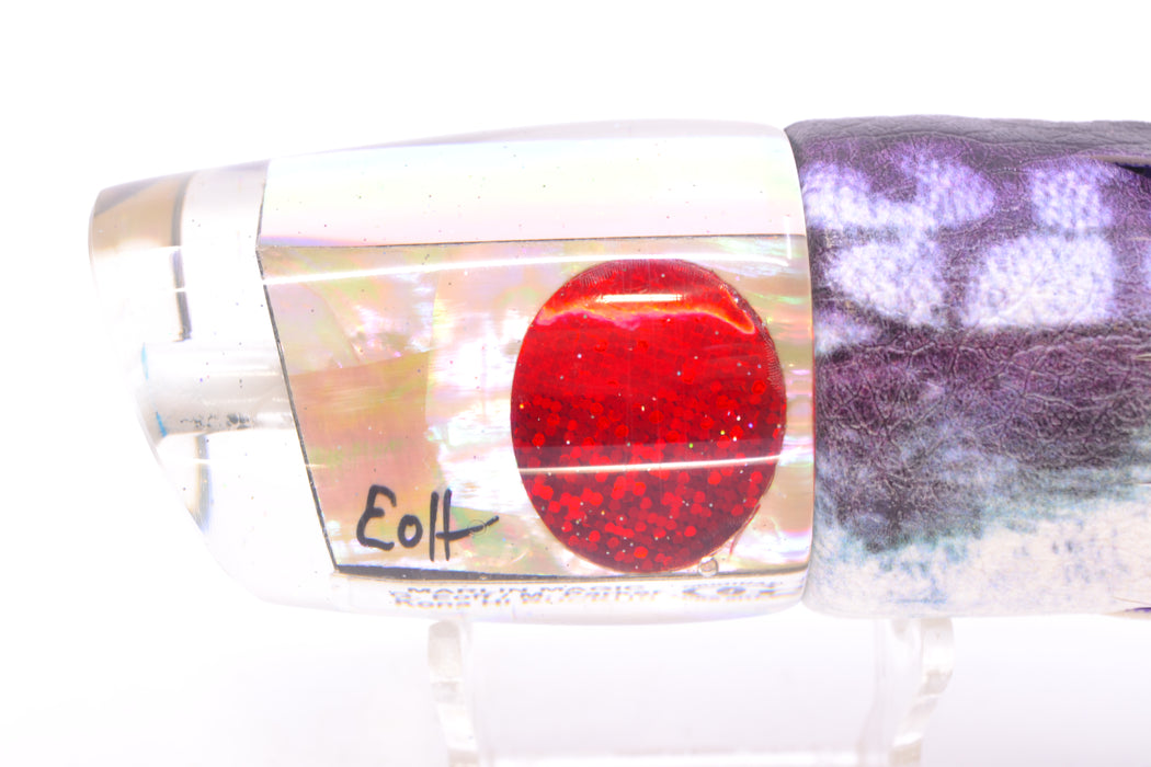 Marlin Magic White Awabi Red Eyes Ruckus 12" 9oz ALV Vinyl Purple Mackerel