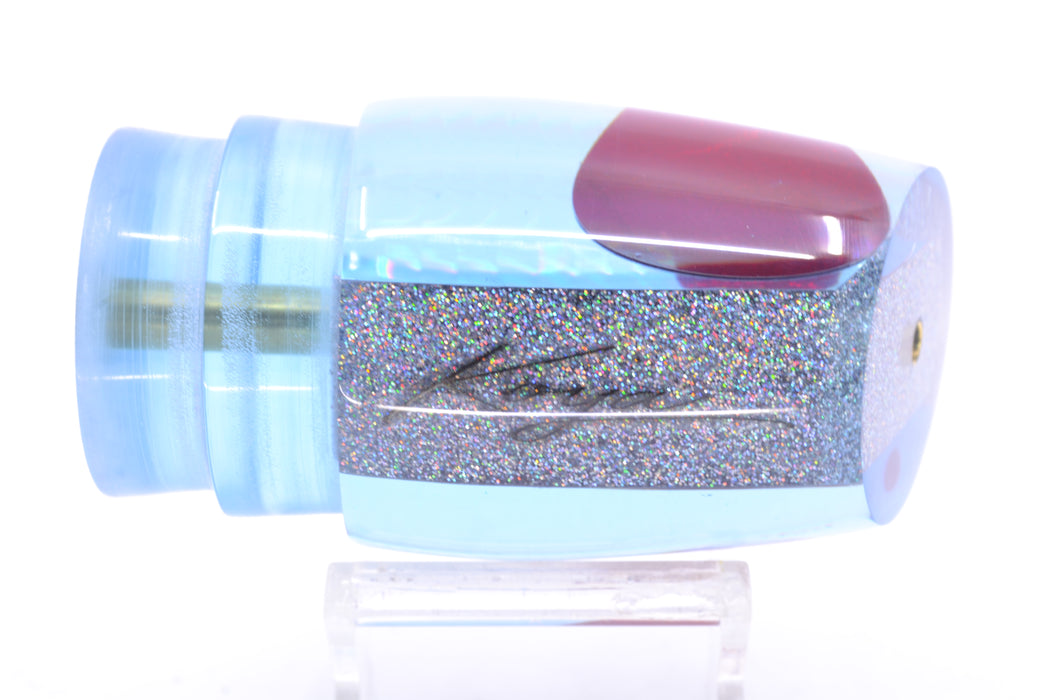 Koya Lures Ice Blue Rainbow Scale Red Eyes Large 861 14" 6.7oz