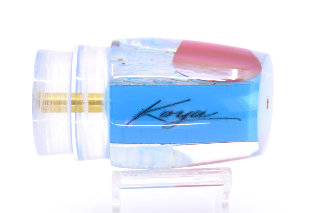 Koya Lures Ice Blue Awabi Shell Red Eyes Large 861 14" 6.7oz