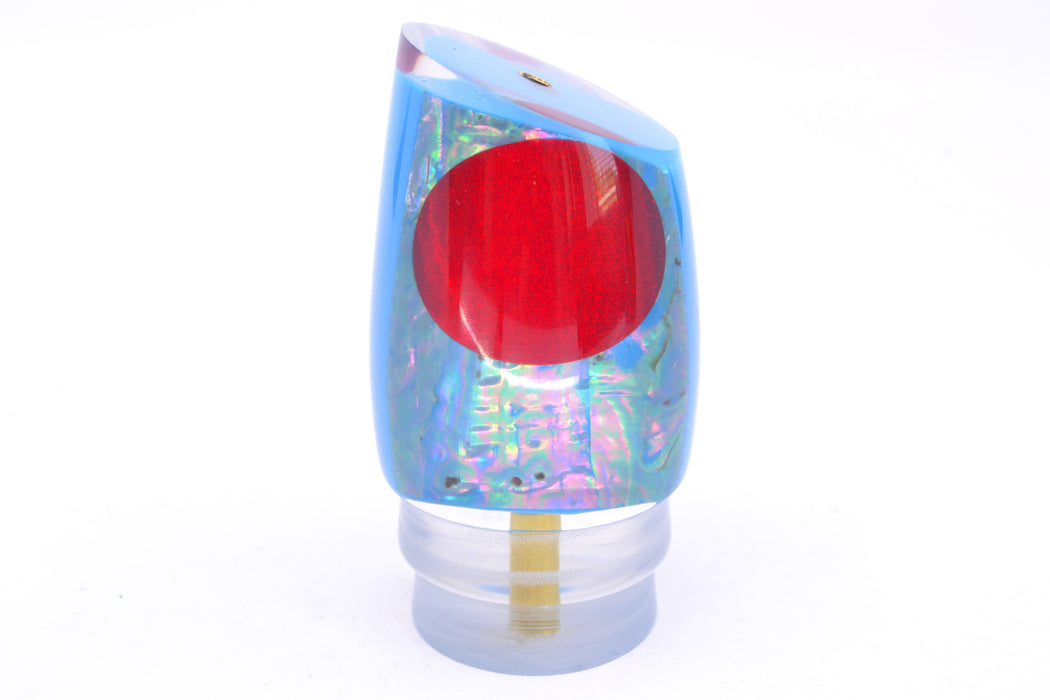 Koya Lures Ice Blue Awabi Shell Red Eyes Large 861 14" 6.7oz