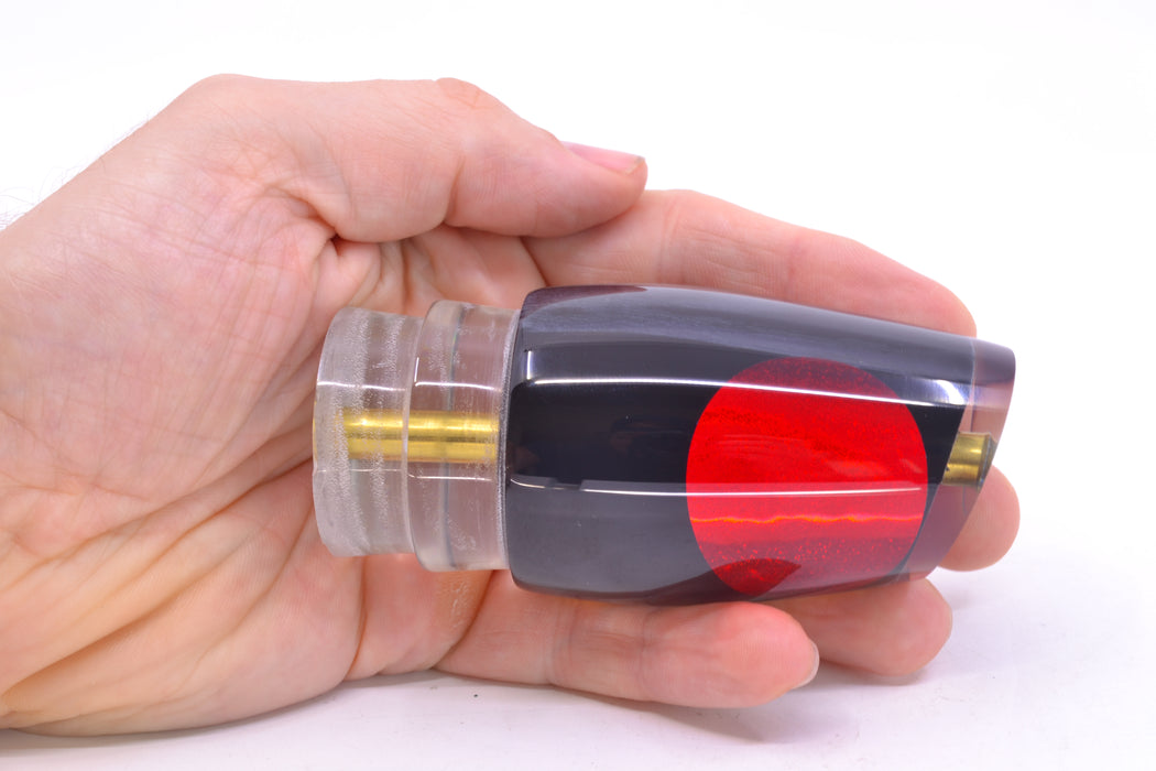 Koya Lures Black Pearl Red Eyes Medium 861 12" 5.8oz