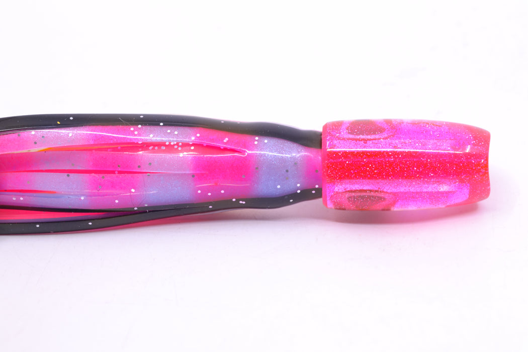 Coggin Lures Ice Rainbow Dichro Pink Back Tado Lo'ihi Peanut Scoop 4.5" 1oz Skirted Gay Bob GZE
