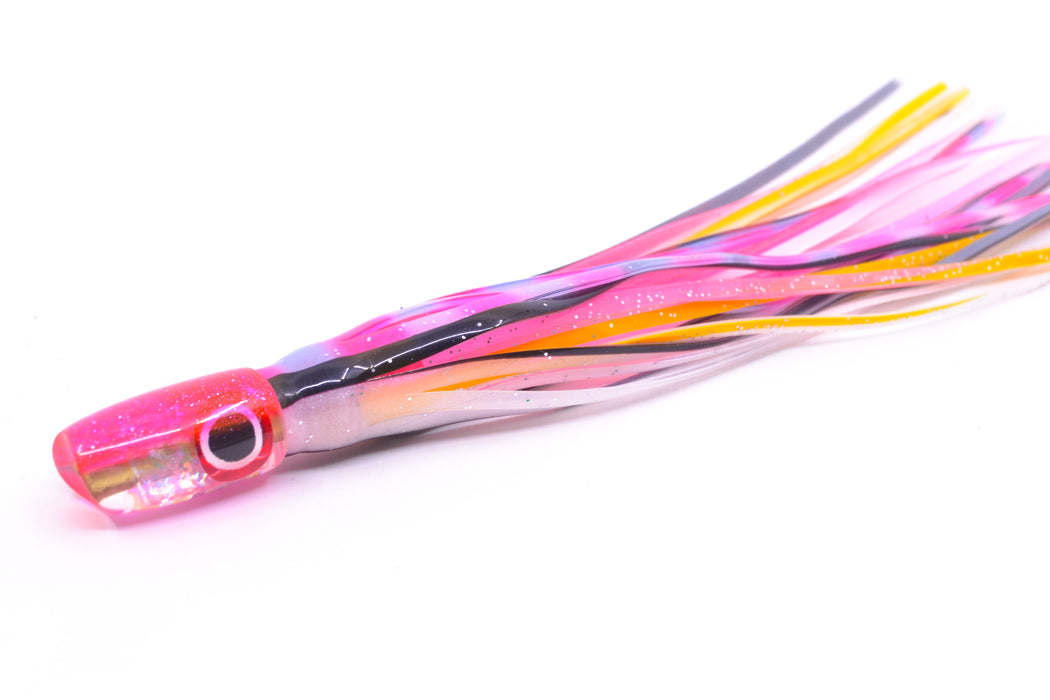 Coggin Lures Ice Rainbow Dichro Pink Back Tado Lo'ihi Peanut Scoop 4.5" 1oz Skirted Gay Bob GZE