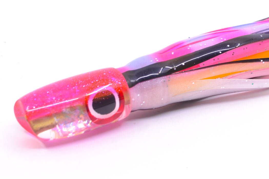 Coggin Lures Ice Rainbow Dichro Pink Back Tado Lo'ihi Peanut Scoop 4.5" 1oz Skirted Gay Bob GZE