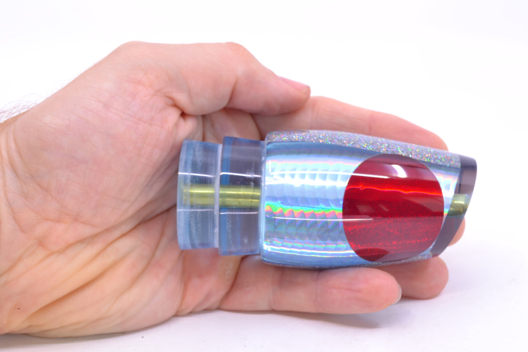 Koya Lures Ice Blue Rainbow Scale Red Eyes Medium 861 12" 5.8oz