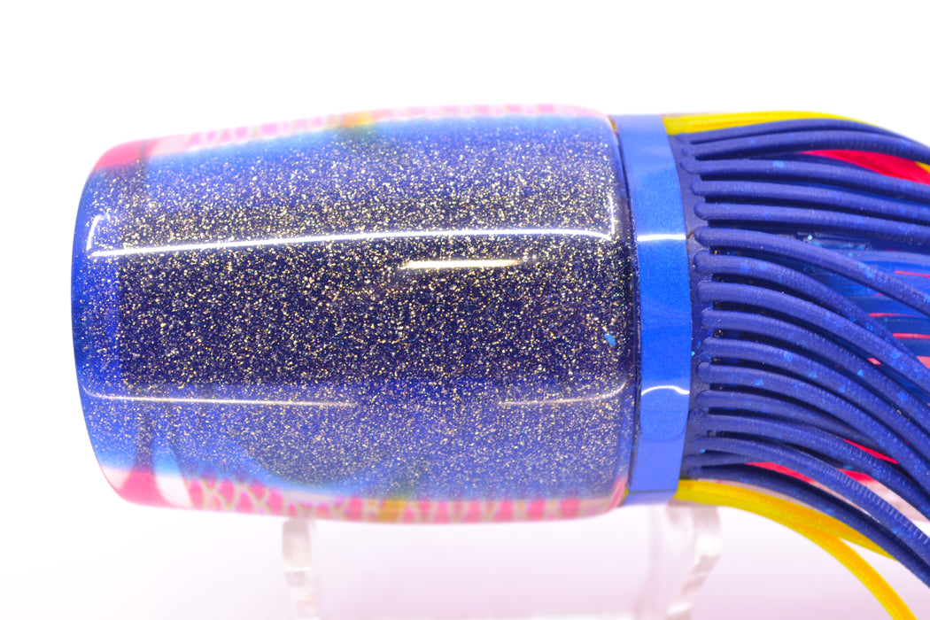 Amaral Lures Pink Pearl Rainbow Scale Ice Blue Stripes Blue Back Ta'aroa 14" 9oz