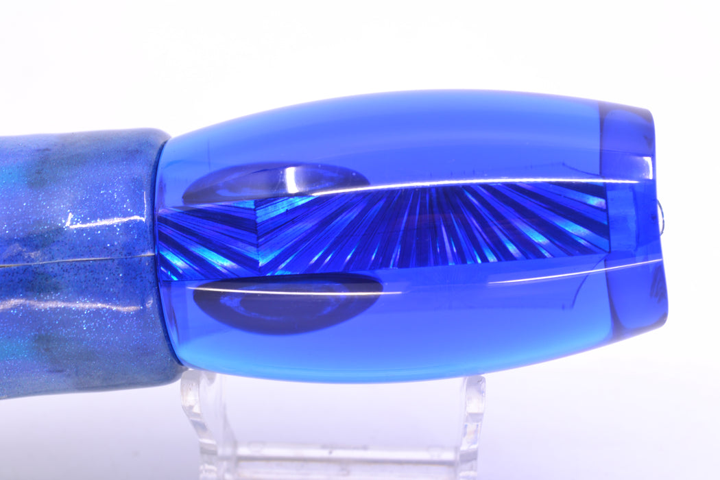 Moyes Lures Ice Blue Starburst Blue Back Large Argus 14" 8.5oz FT Vinyl Aku Revisited