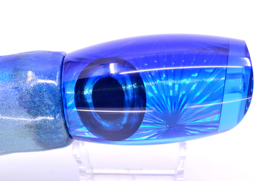 Moyes Lures Ice Blue Starburst Blue Back Large Argus 14" 8.5oz FT Vinyl Aku Revisited