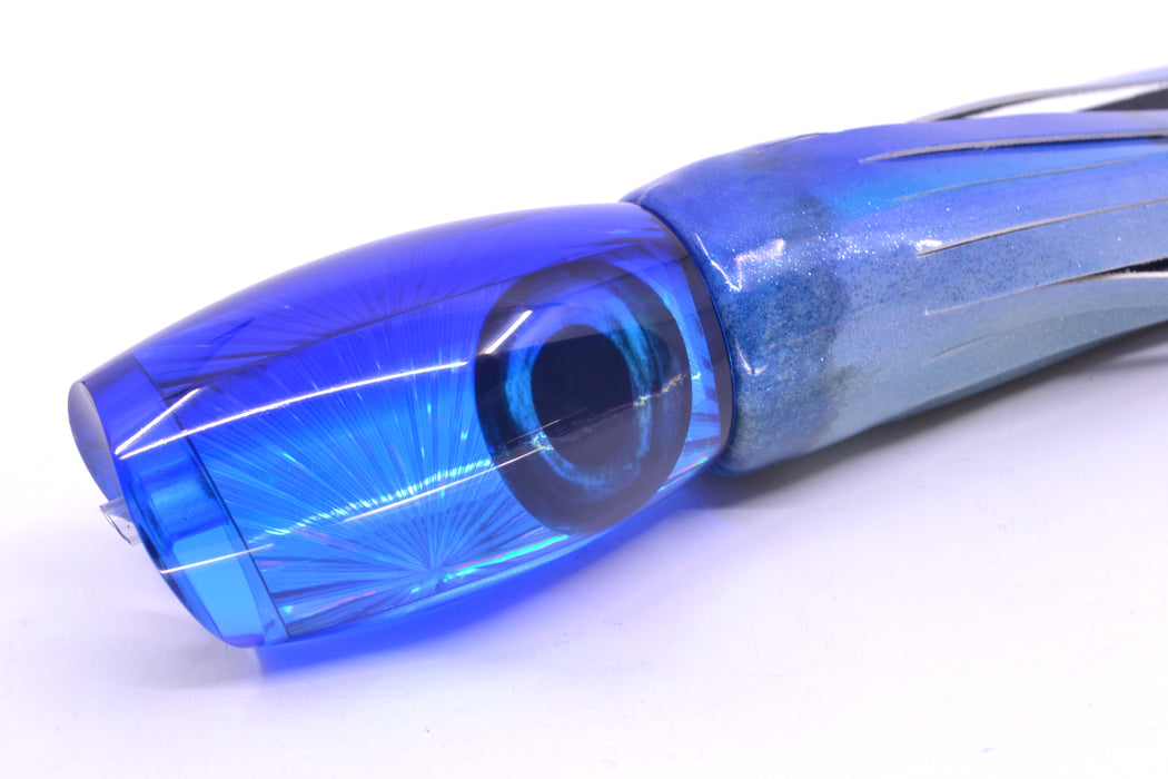 Moyes Lures Ice Blue Starburst Blue Back Large Argus 14" 8.5oz FT Vinyl Aku Revisited