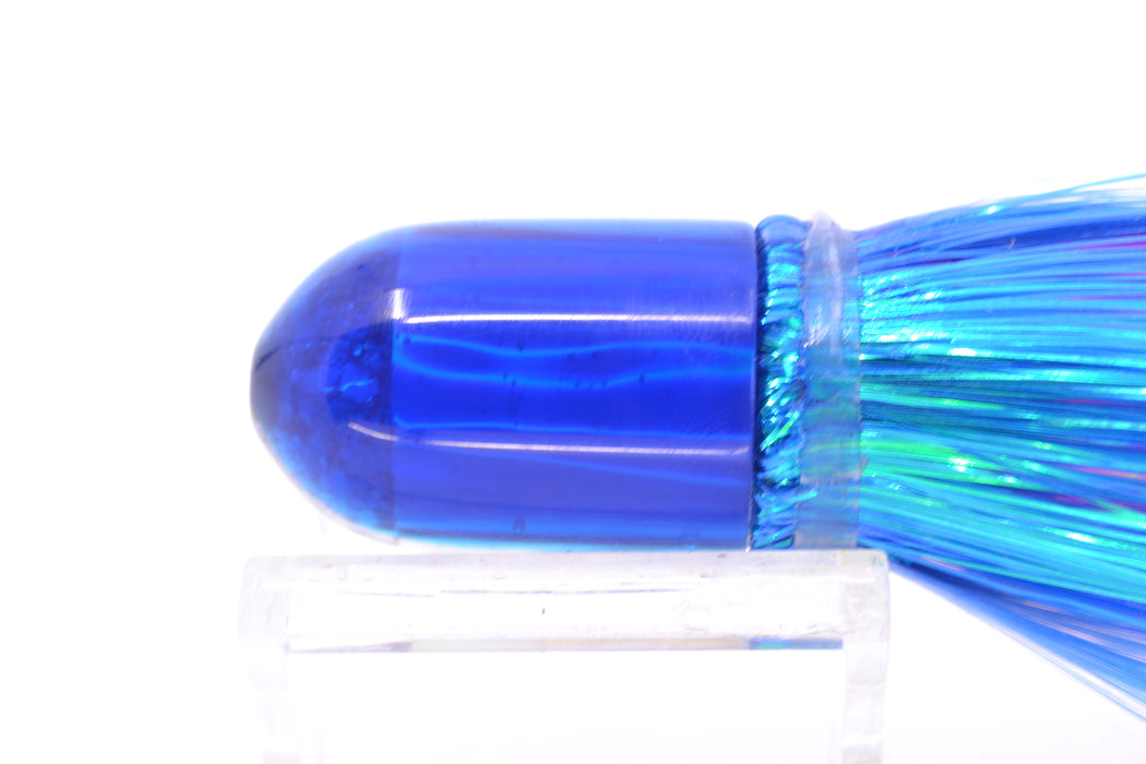 Marlin Magic White Awabi Blue Back Ahi Pussy Bullet 7" 3.2oz Strobez Blue-White/Pink