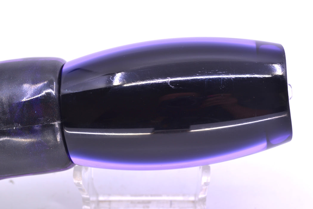 Moyes Lures Purple Awabi Black Back Large Argus 14" 8.5oz FT Vinyl Purple Drip