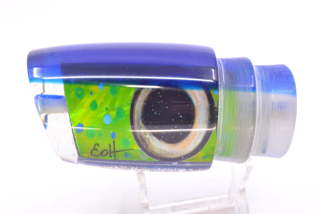Marlin Magic Mahi MOP Blue Back Taxi Eyes Large Ruckus 14" 8.6oz