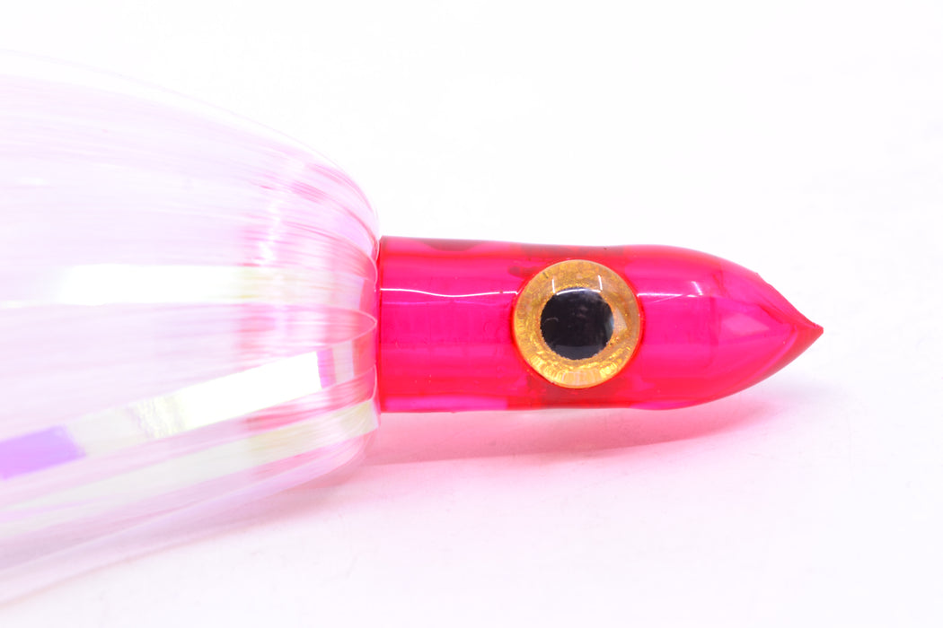 Iland Lures Flasher Series Crystal-Pink Hair Pink Head Jr. Dredge Ilander 6.5" 1oz DJR454F-PKC
