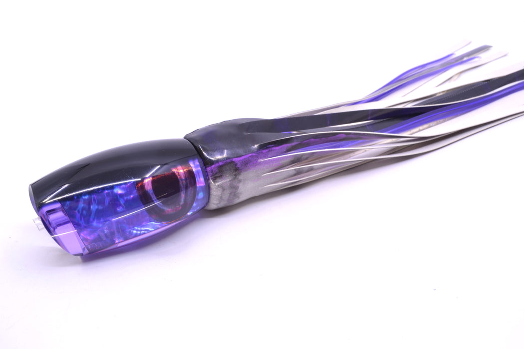 Moyes Lures Purple Awabi Black Back Large Argus 14" 8.5oz FT Vinyl Purple Drip