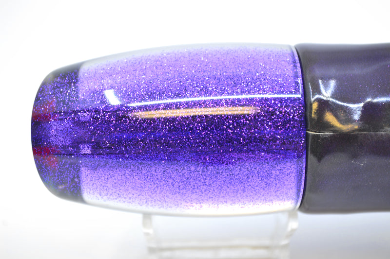 TANTRUM Lures Paua Shell Purple Back XL Bandit 14" 12.7oz Fire Tailz Vinyl Grape Juice