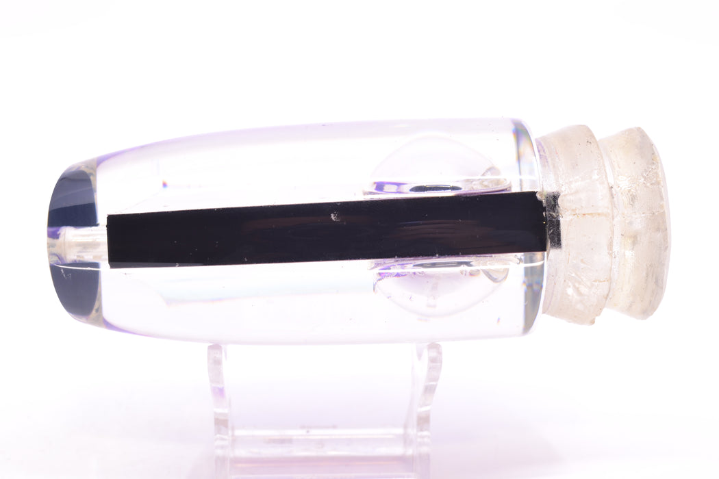 Joe Yee Purple Rainbow Scale Teddy Bear Eyes Super Plunger 14" 7oz New Pre-Owned