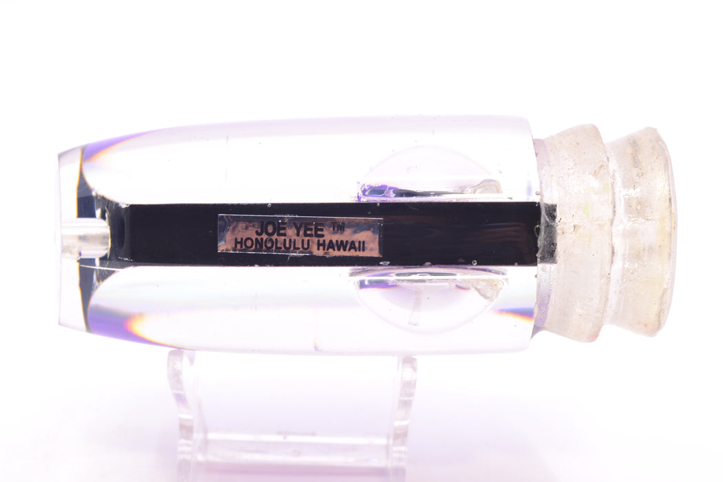 Joe Yee Purple Rainbow Scale Teddy Bear Eyes Super Plunger 14" 7oz New Pre-Owned