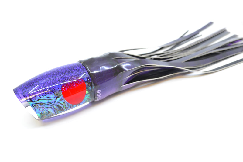 TANTRUM Lures Paua Shell Purple Back XL Bandit 14" 12.7oz Fire Tailz Vinyl Grape Juice