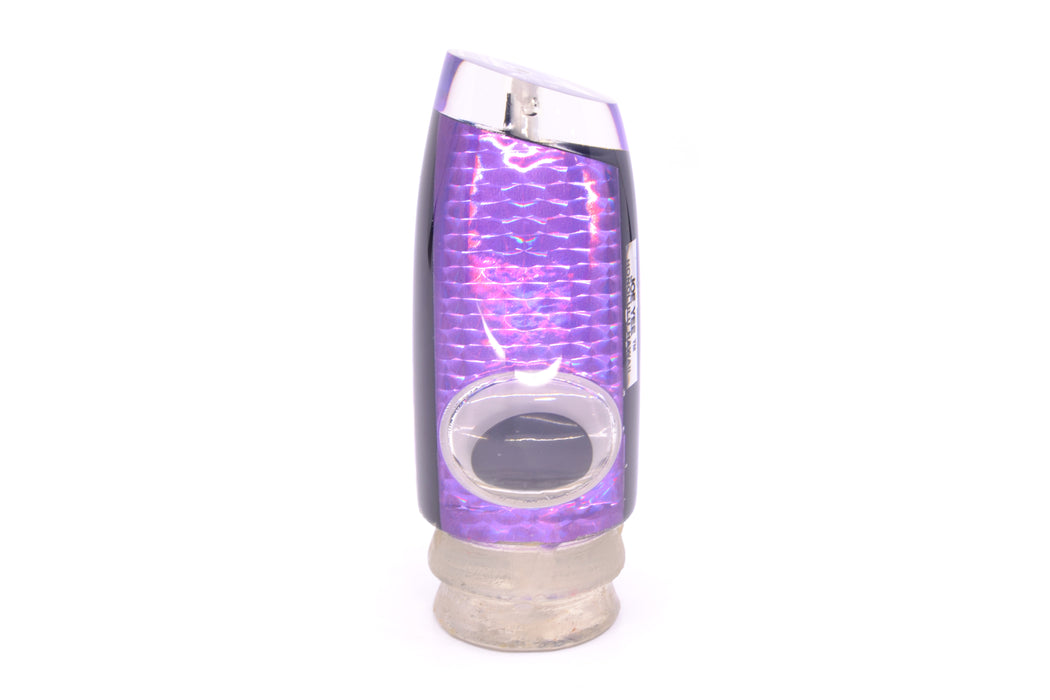 Joe Yee Purple Rainbow Scale Teddy Bear Eyes Super Plunger 14" 7oz New Pre-Owned