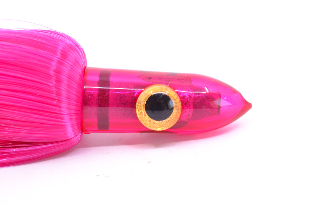Iland Lures Pink Hair Pink Head "Hawaiian Eye" Ilander 8.5" 2.5oz IL404-PK