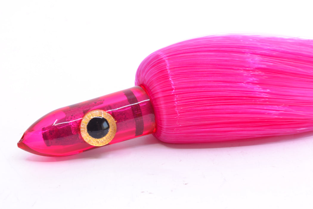 Iland Lures Pink Hair Pink Head "Hawaiian Eye" Ilander 8.5" 2.5oz IL404-PK