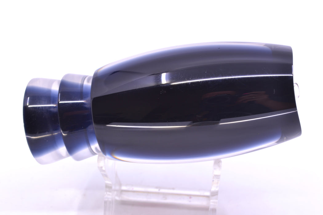 Moyes Lures Clear Mirrored Black Back Red Eyes Large Argus 14" 6.5oz