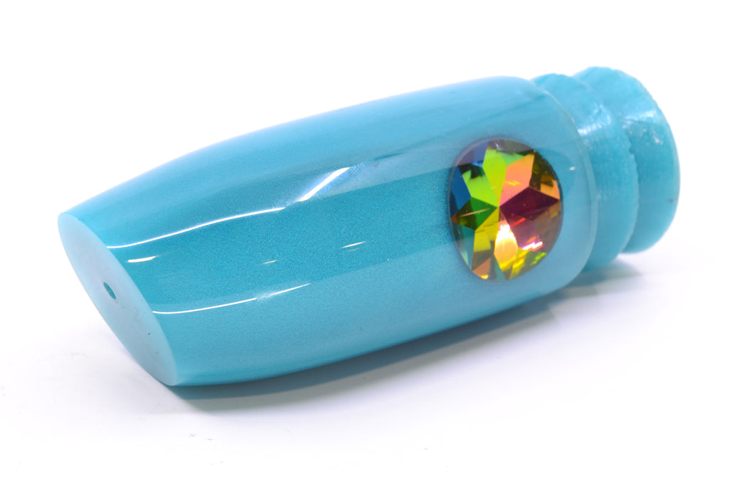 Joe Yee Teal Pearl Jewel Eyes Super Plunger 14" 7.5oz New Pre-Owned