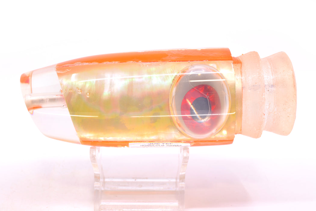 Joe Yee Golden MOP Orange Pearl Shakey Eyes Super Plunger 14" 7.3oz New Pre-Owned