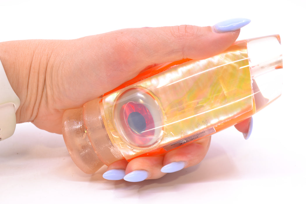 Joe Yee Golden MOP Orange Pearl Shakey Eyes Super Plunger 14" 7.3oz New Pre-Owned