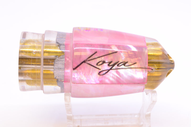 Koya Lures Pink MOP 4-Hole Bullet 9"+ 6oz