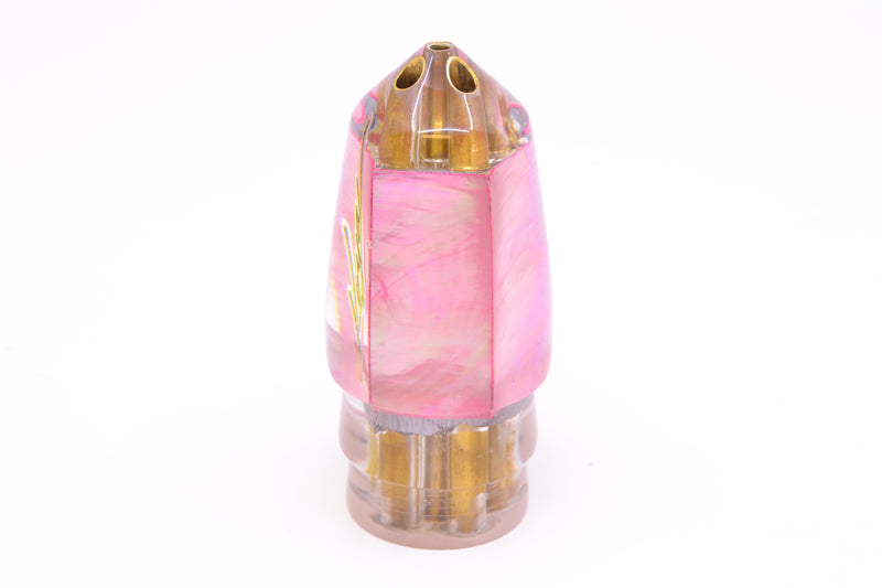 Koya Lures Pink MOP 4-Hole Bullet 9"+ 6oz