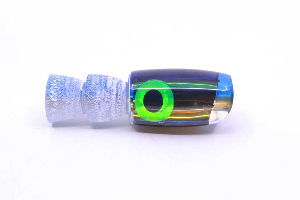 Coggin Lures Yellow Mirrored Blue Back Tado Lo'ihi Peanut Scoop 4.5" 0.3oz GZE