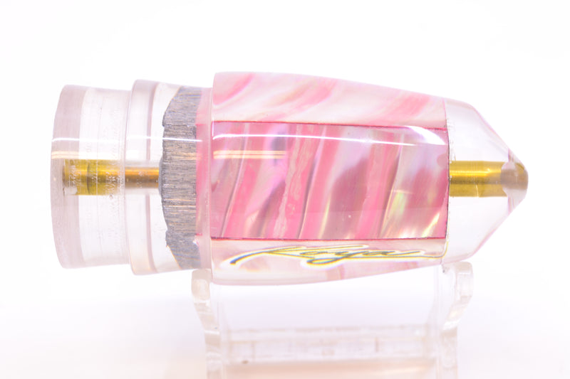 Koya Lures Pink Ripple Shell Bullet 9"+ 6.3oz