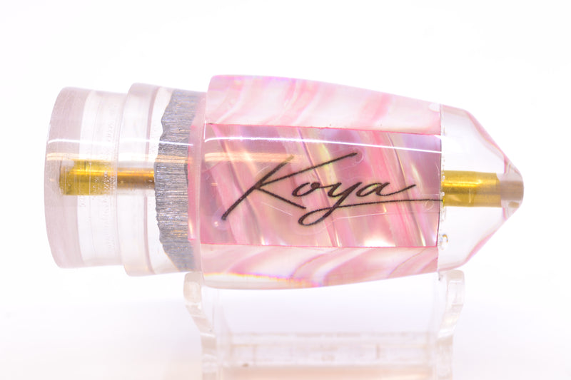 Koya Lures Pink Ripple Shell Bullet 9"+ 6.3oz