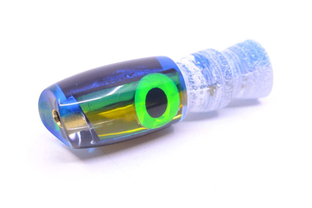 Coggin Lures Yellow Mirrored Blue Back Tado Lo'ihi Peanut Scoop 4.5" 0.3oz GZE