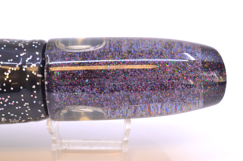 Joe Yee Lures by KEGZ Smoke Rainbow Flake Super Plunger 14" 11.5oz Skirted *The People's Pick*