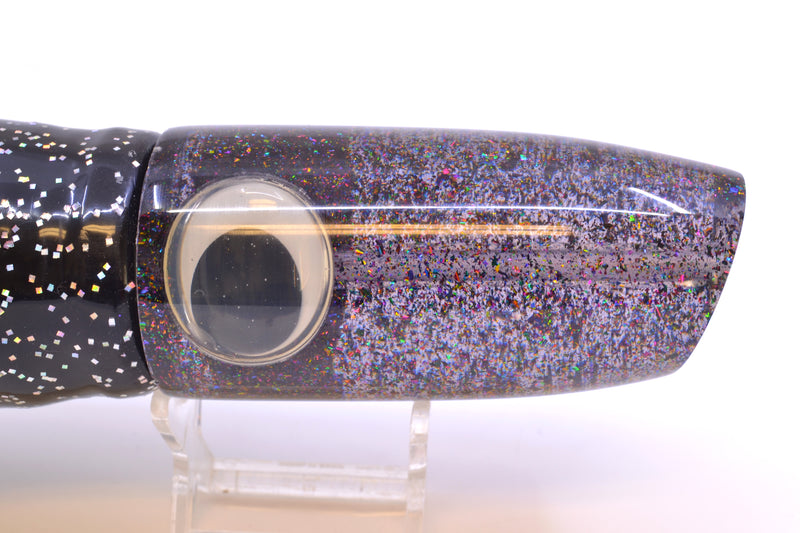 Joe Yee Lures by KEGZ Smoke Rainbow Flake Super Plunger 14" 11.5oz Skirted *The People's Pick*