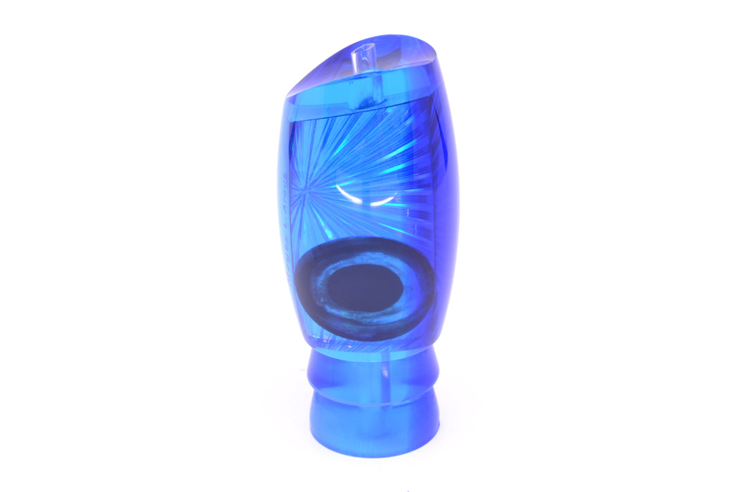 Moyes Lures Ice Blue Rainbow Starburst Blue Back Taxi Eyes Large Argus 14" 6.5oz