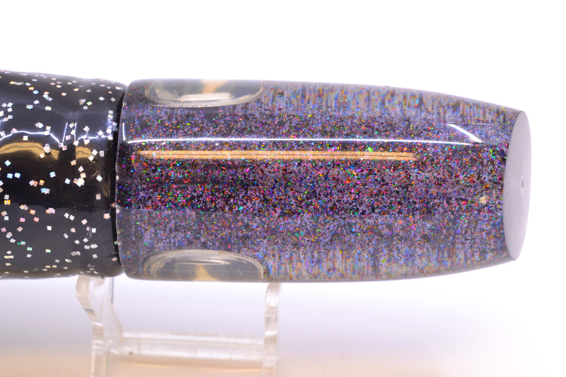 Joe Yee Lures by KEGZ Smoke Rainbow Flake Super Plunger 14" 11.5oz Skirted *The People's Pick*