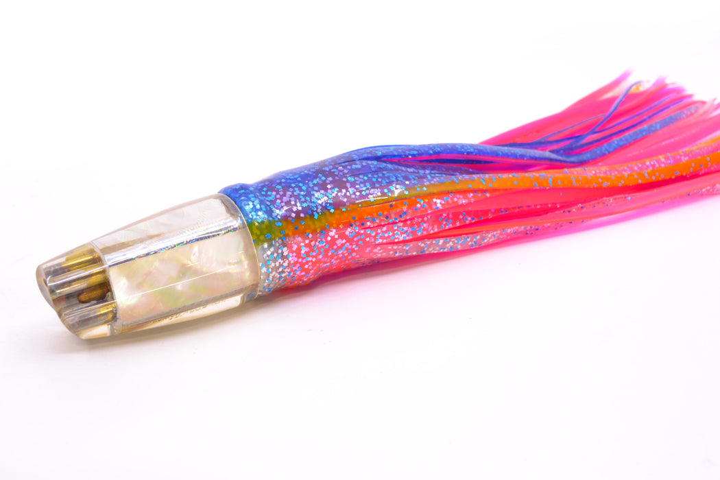 Joe Yee Real Golden MOP 4-Hole Lead Crackerjack Scoop 9" 5.5oz Skirted New Pre-Owned