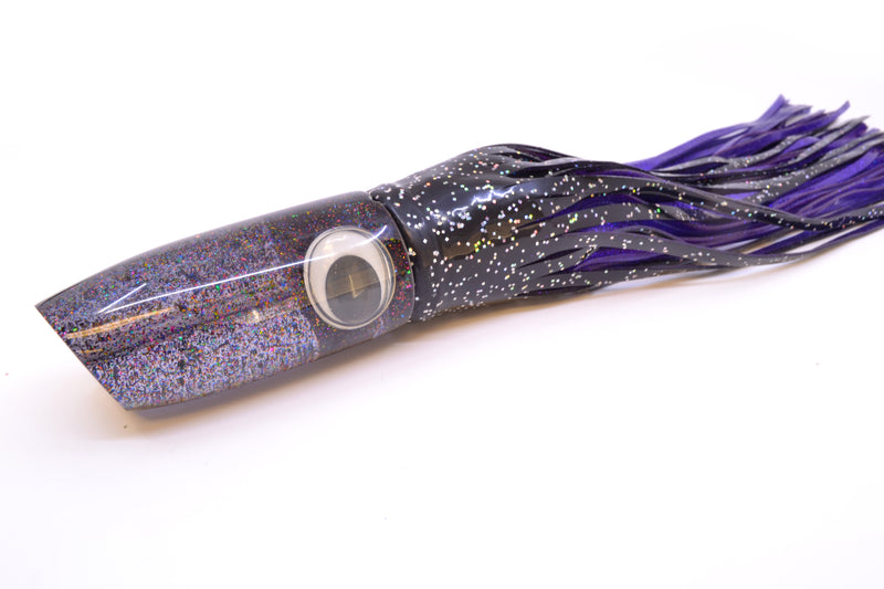 Joe Yee Lures by KEGZ Smoke Rainbow Flake Super Plunger 14" 11.5oz Skirted *The People's Pick*