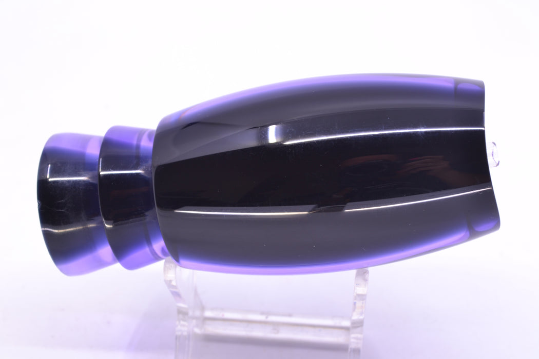 Moyes Lures Purple Awabi Black Back Taxi Eyes Large Argus 14" 6.5oz