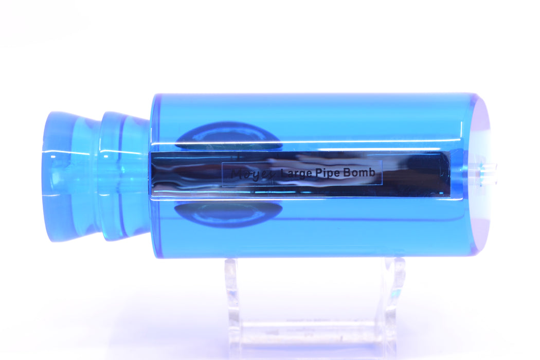 Moyes Lures Blue Mirrored Taxi Eyes Large Pipe Bomb 14" 8.5oz