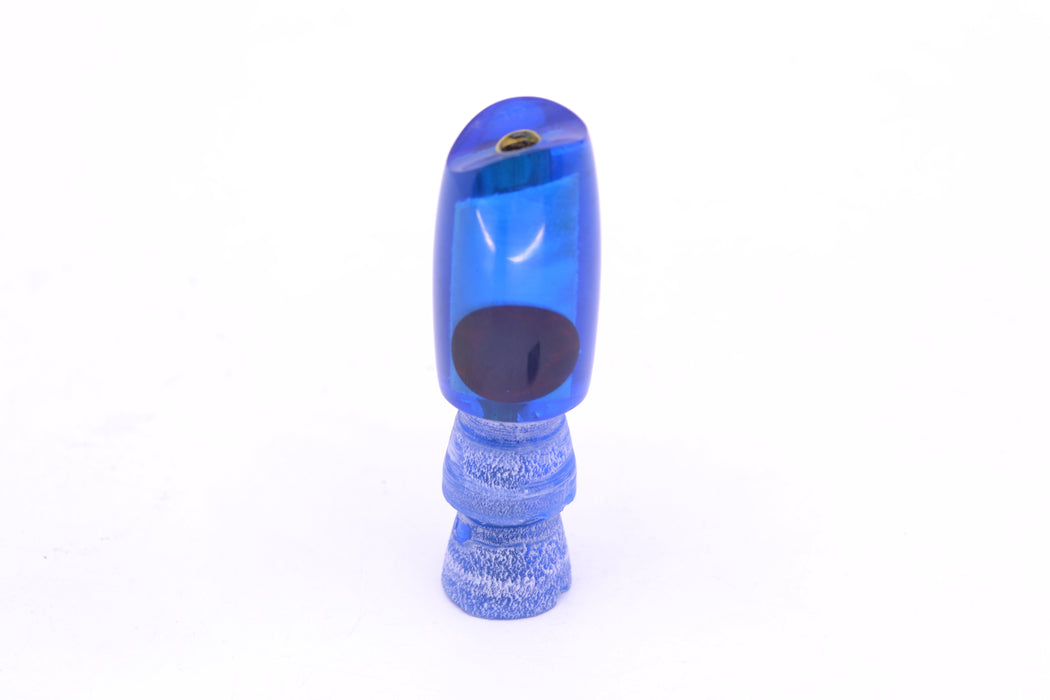 Coggin Lures Blue MOP Black-Red Eyes Tado Lo'ihi Peanut Scoop 4.5" 0.3oz GZE