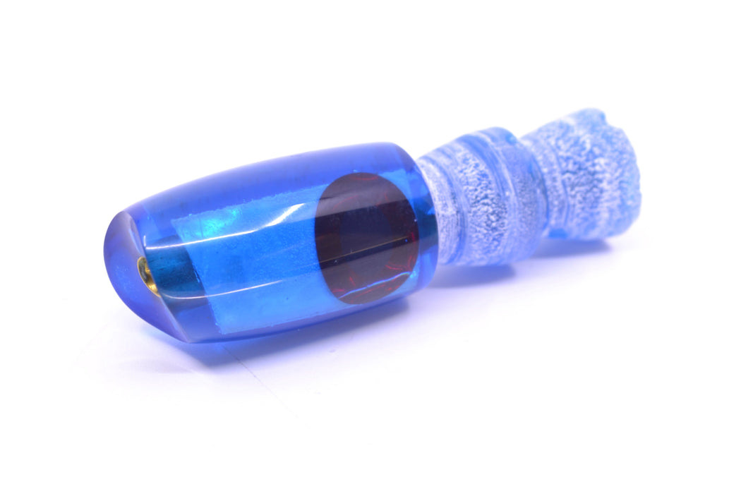Coggin Lures Blue MOP Black-Red Eyes Tado Lo'ihi Peanut Scoop 4.5" 0.3oz GZE