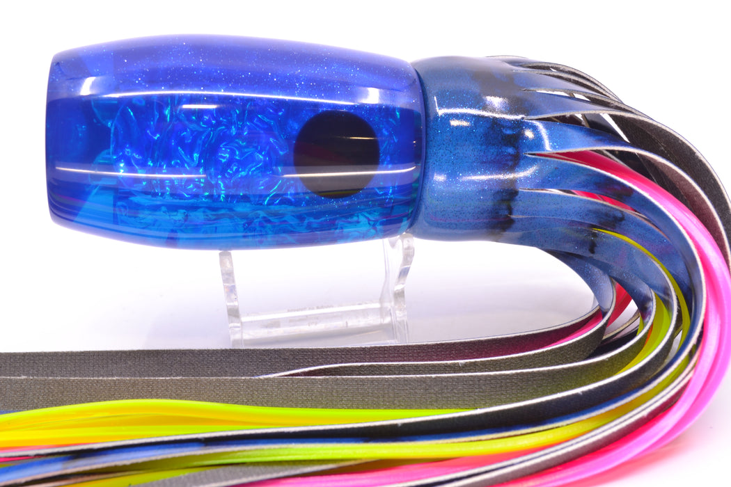 Coggin Lures Blue Dichro Blue Back 4-Hole Maui Plunger Invert 14" 11oz FT Vinyl Aku Revisited