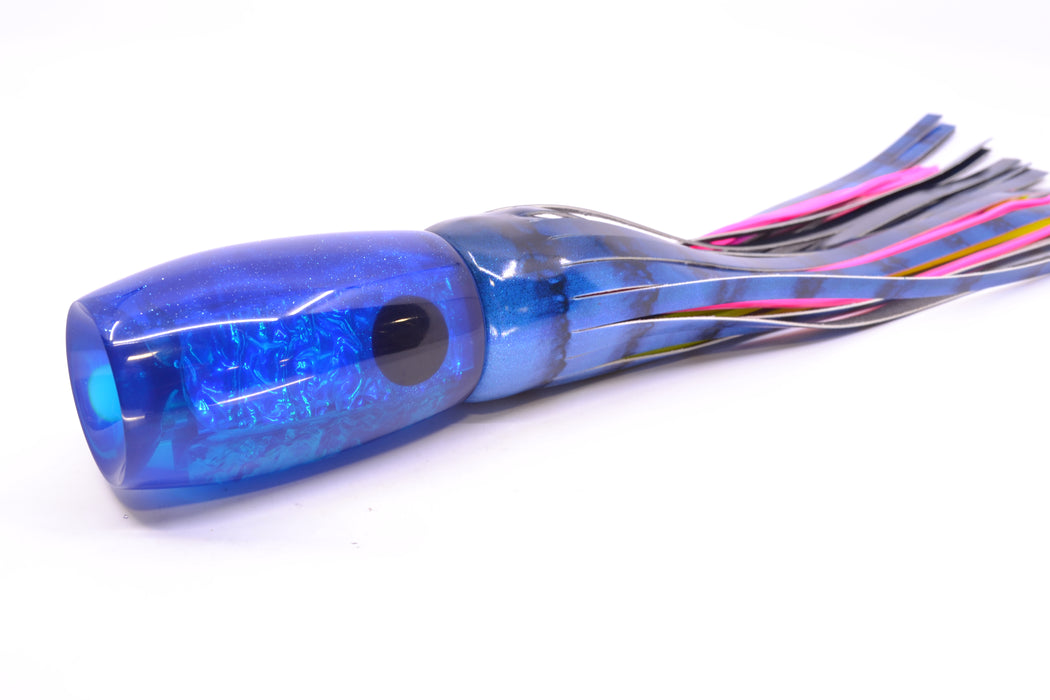 Coggin Lures Blue Dichro Blue Back 4-Hole Maui Plunger Invert 14" 11oz FT Vinyl Aku Revisited
